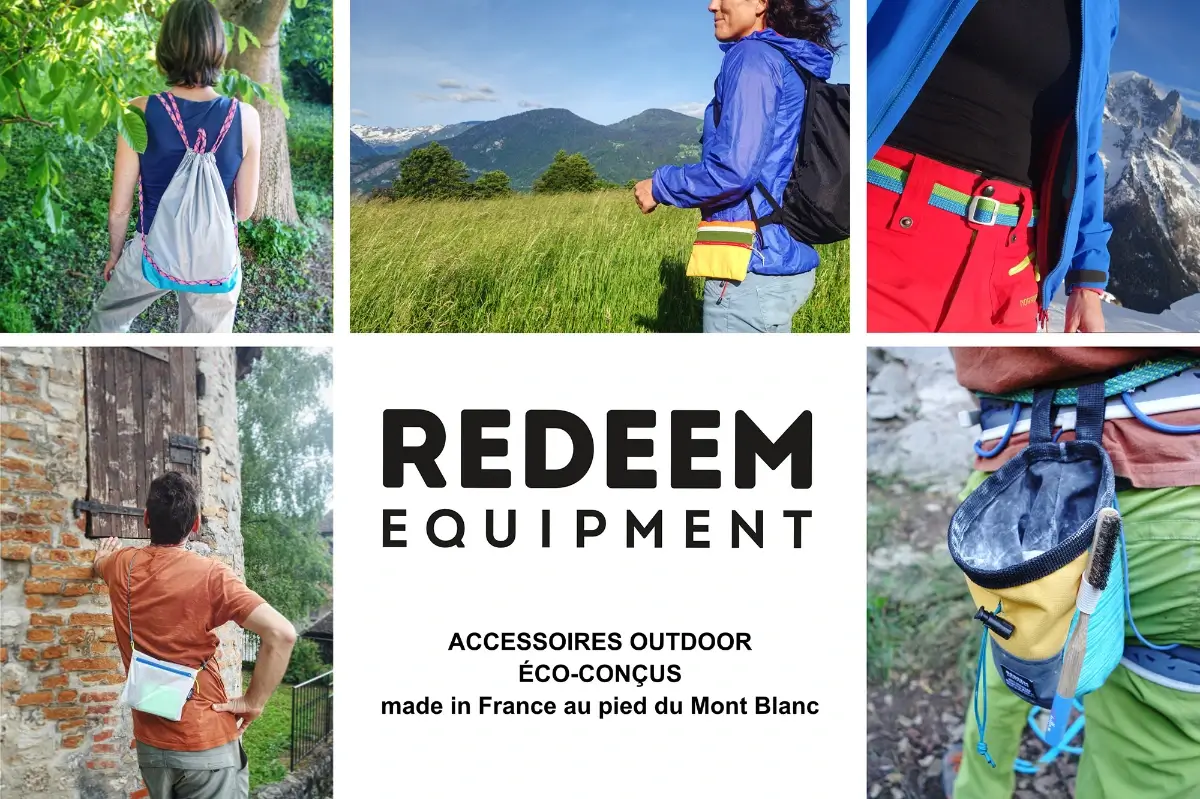 Redeem Equipment - Accessoires outdoor éco-conçus, made in France au pied du Mont Blanc